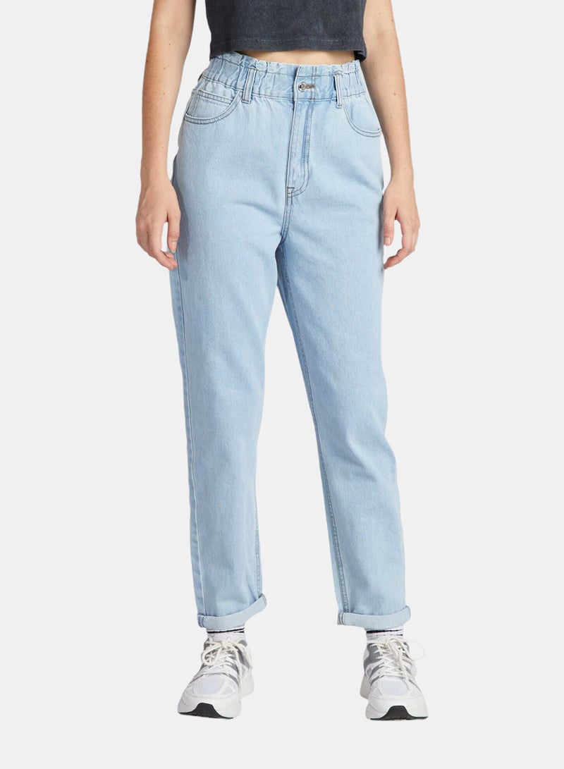 Kiabi Paperbag Regular Fit Jeans - Image 1